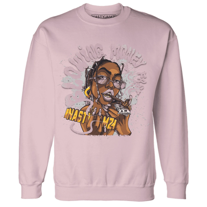 Orchid-Neutral-Grey-Black-White-4s-NastyJamz-Sweatshirt-Match-Blowing-Money-Fast-Girl