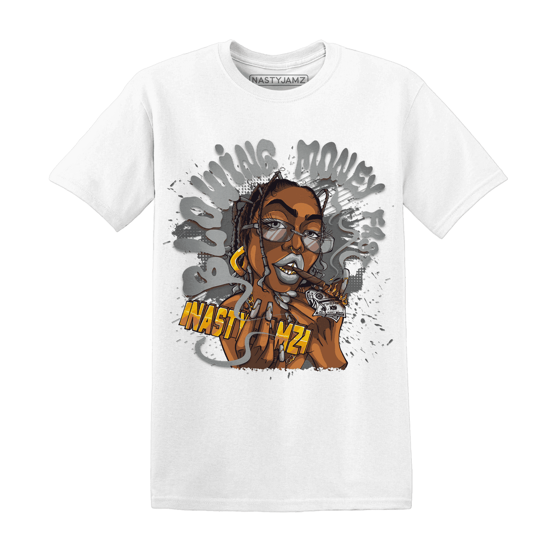 Paris Olympicsss 4s T Shirt Match Blowing Money Fast Girl - NastyJamz