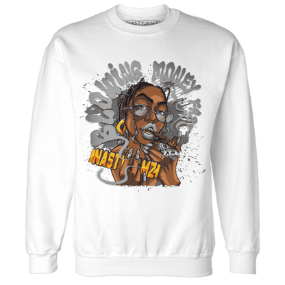 Paris Olympicsss 4s Sweatshirt Match Blowing Money Fast Girl - NastyJamz
