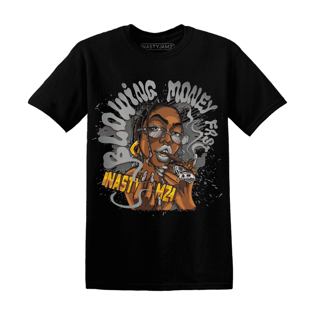 Paris Olympicsss 4s T Shirt Match Blowing Money Fast Girl - NastyJamz