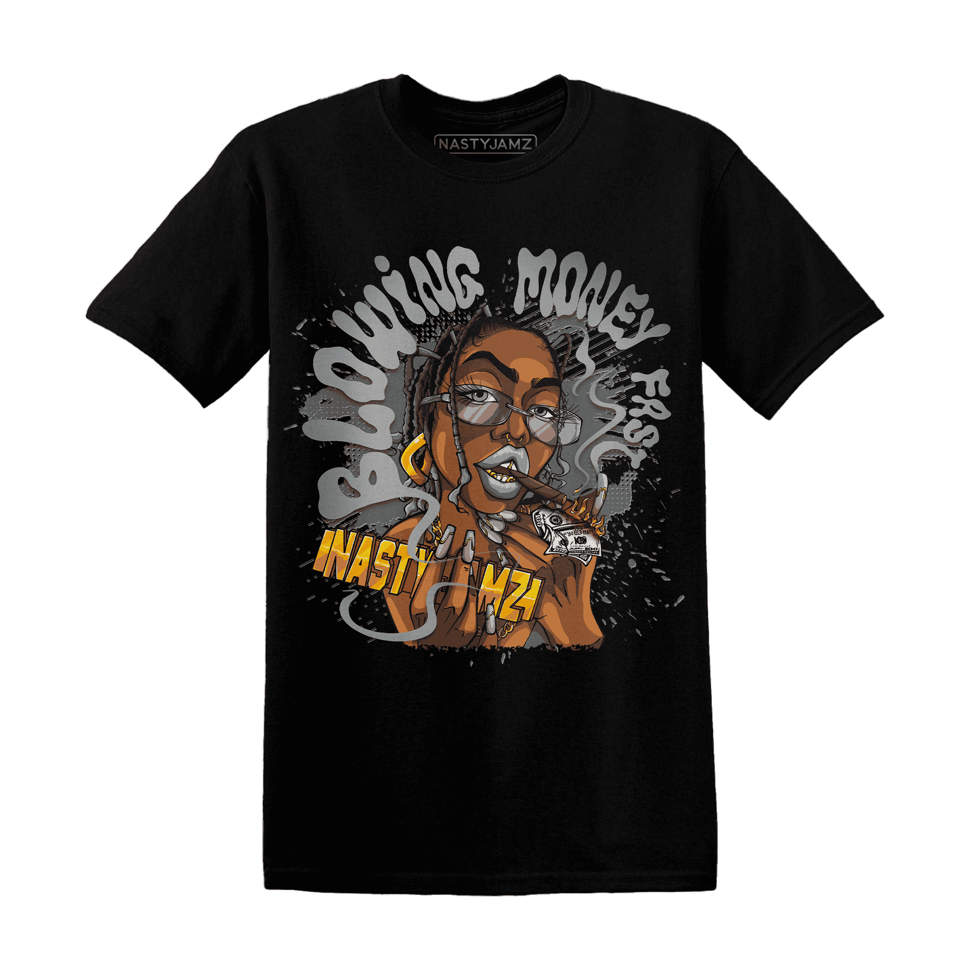 Paris Olympicsss 4s T Shirt Match Blowing Money Fast Girl - NastyJamz