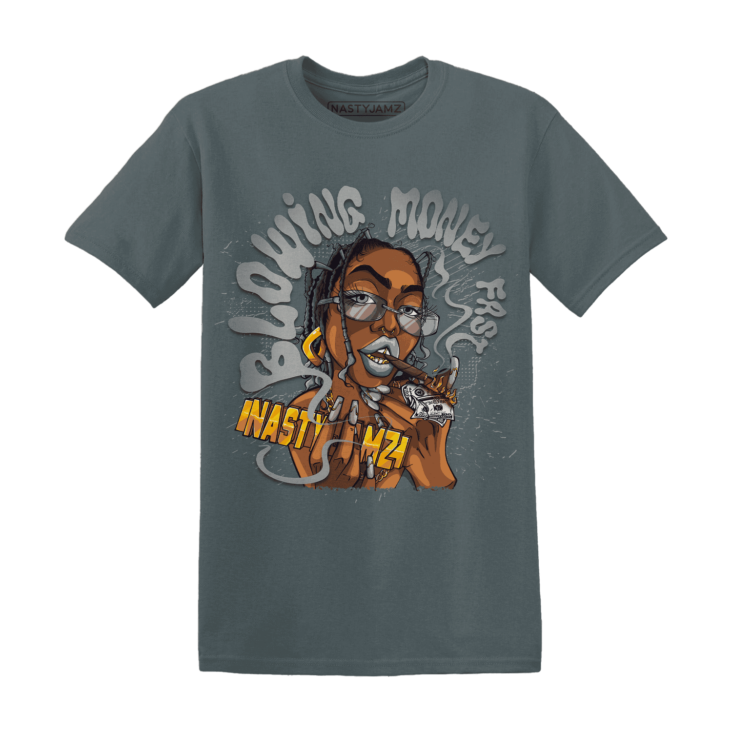 Paris Olympicsss 4s T Shirt Match Blowing Money Fast Girl - NastyJamz