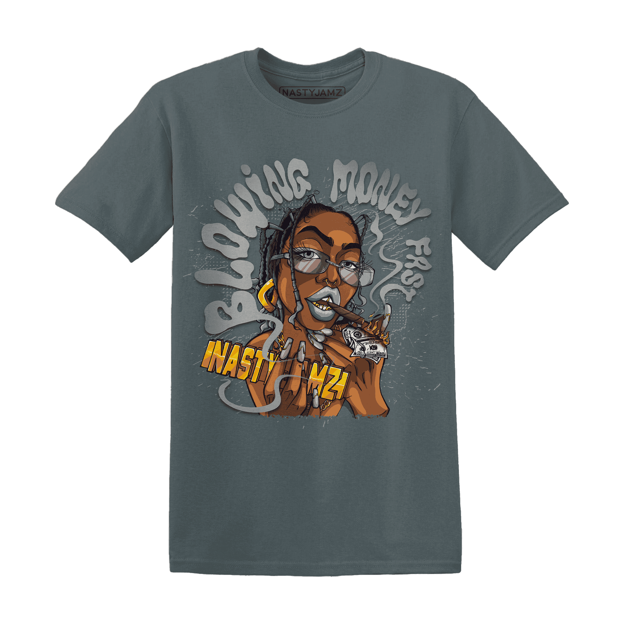 Paris Olympicsss 4s T Shirt Match Blowing Money Fast Girl - NastyJamz