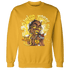 Vivid Sulfur 4s Sweatshirt Match Blowing Money Fast Girl - NastyJamz