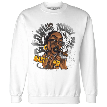 White-Thunder-4s-Sweatshirt-Match-Blowing-Money-Fast-Girl