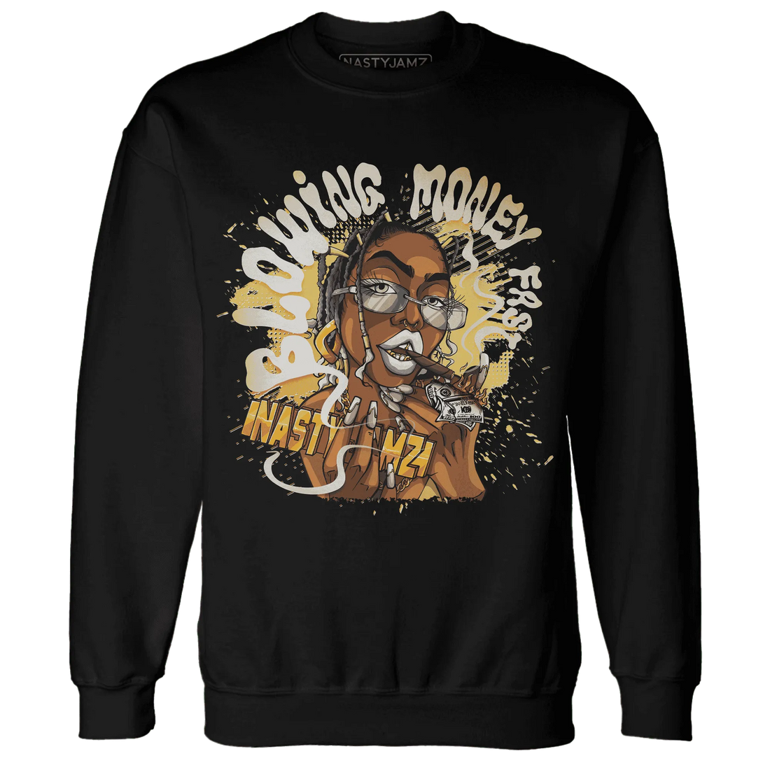 Paris-Olympicsss-6s-Sweatshirt-Match-Blowing-Money-Fast-Girl