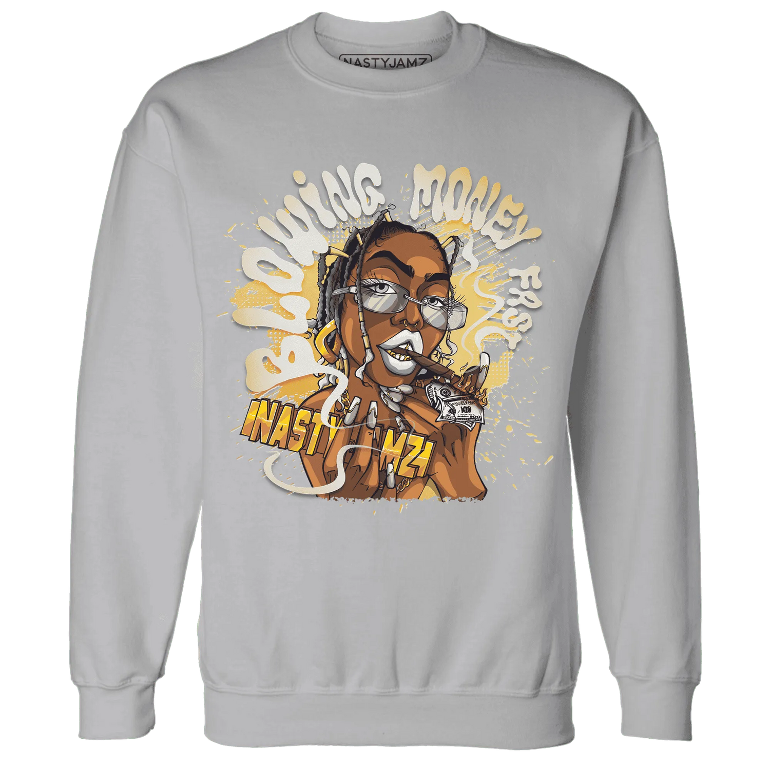 Paris-Olympicsss-6s-Sweatshirt-Match-Blowing-Money-Fast-Girl