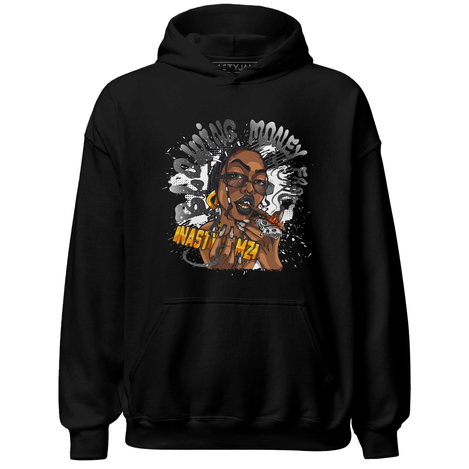 Reverse Oreo 6s Hoodie Match Blowing Money Fast Girl - NastyJamz