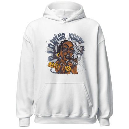 White-Navy-6s-Hoodie-Match-Blowing-Money-Fast-Girl
