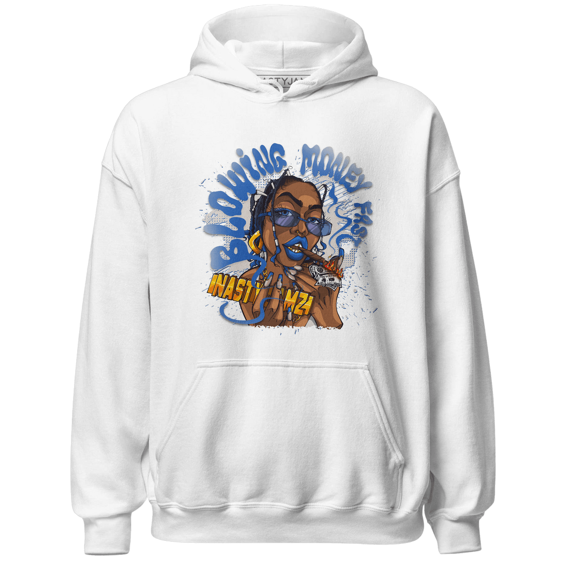 Air Max 1 86 Royal Hoodie Match Blowing Money Fast Girl - NastyJamz
