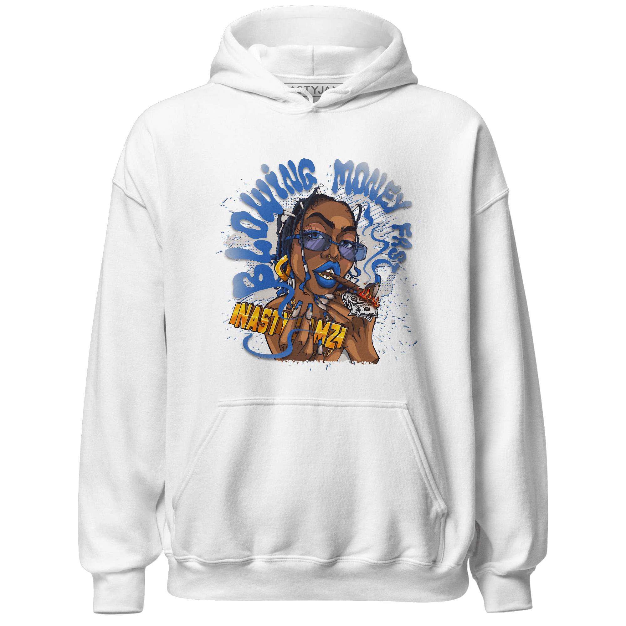 Air Max 1 86 Royal Hoodie Match Blowing Money Fast Girl - NastyJamz