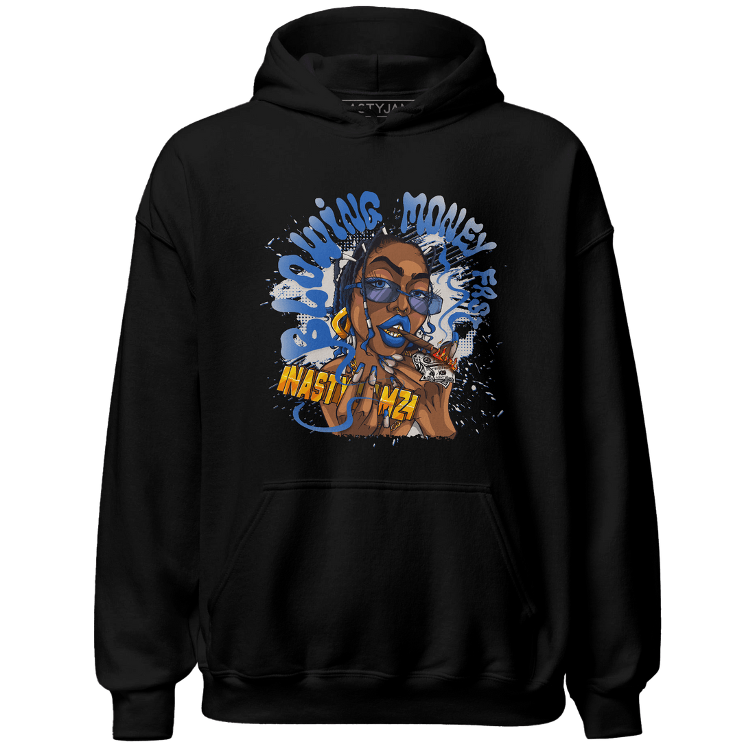 Air Max 1 86 Royal Hoodie Match Blowing Money Fast Girl - NastyJamz