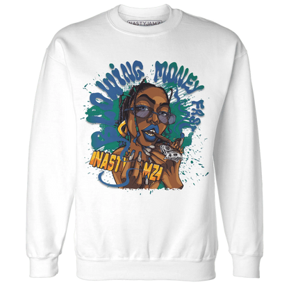 Dunk-Hyper-Royal-Malachite-NastyJamz-Sweatshirt-Match-Blowing-Money-Fast-Girl