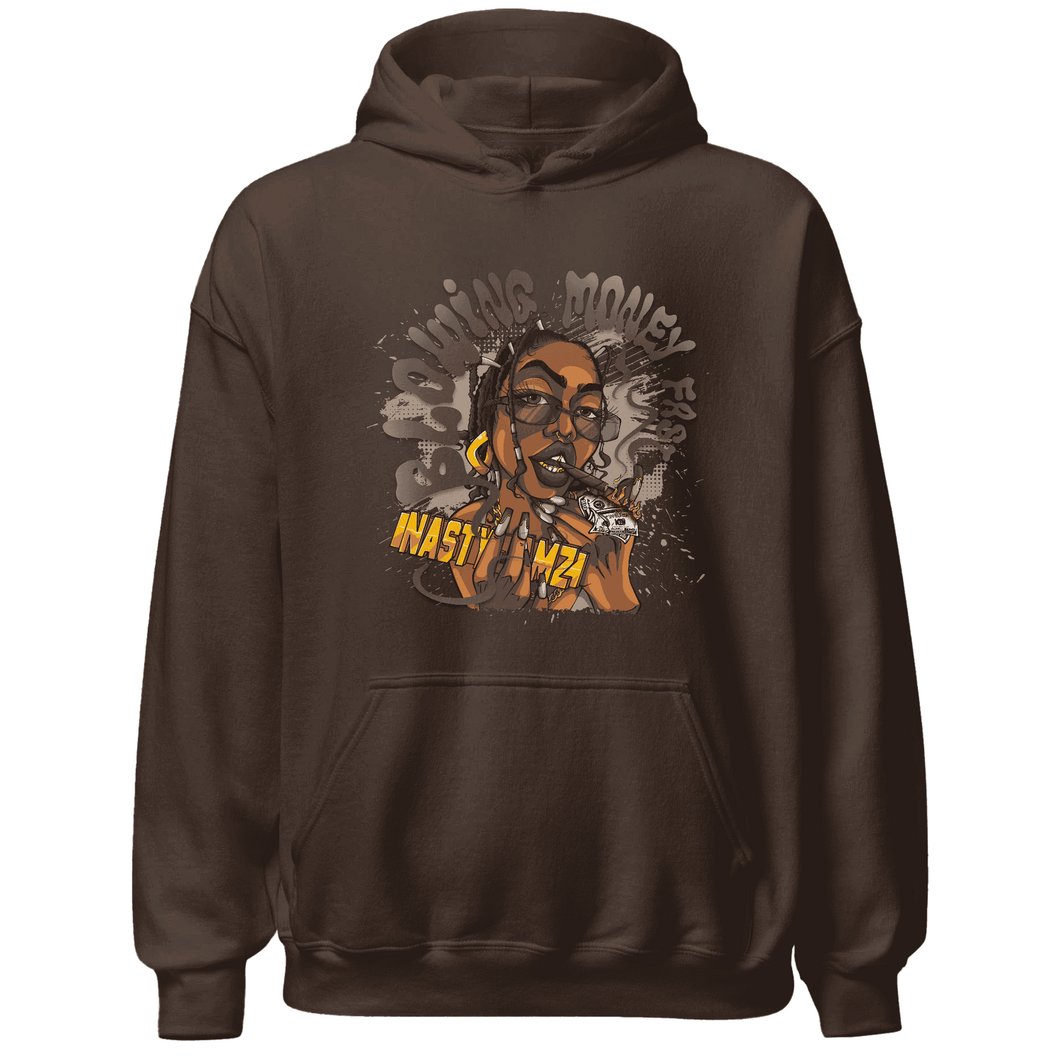 Dunk Low Baroque Brown Hoodie Match Blowing Money Fast Girl - NastyJamz