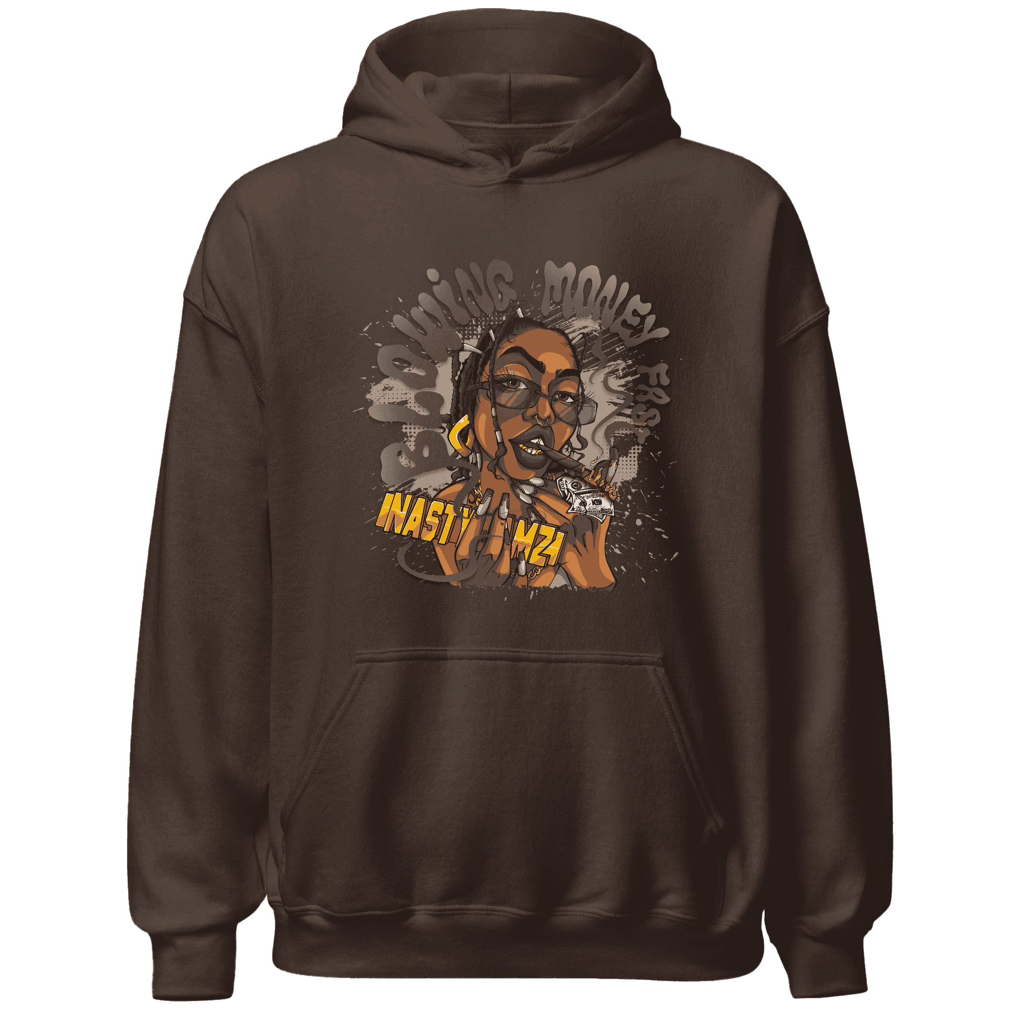 Dunk Low Baroque Brown Hoodie Match Blowing Money Fast Girl - NastyJamz