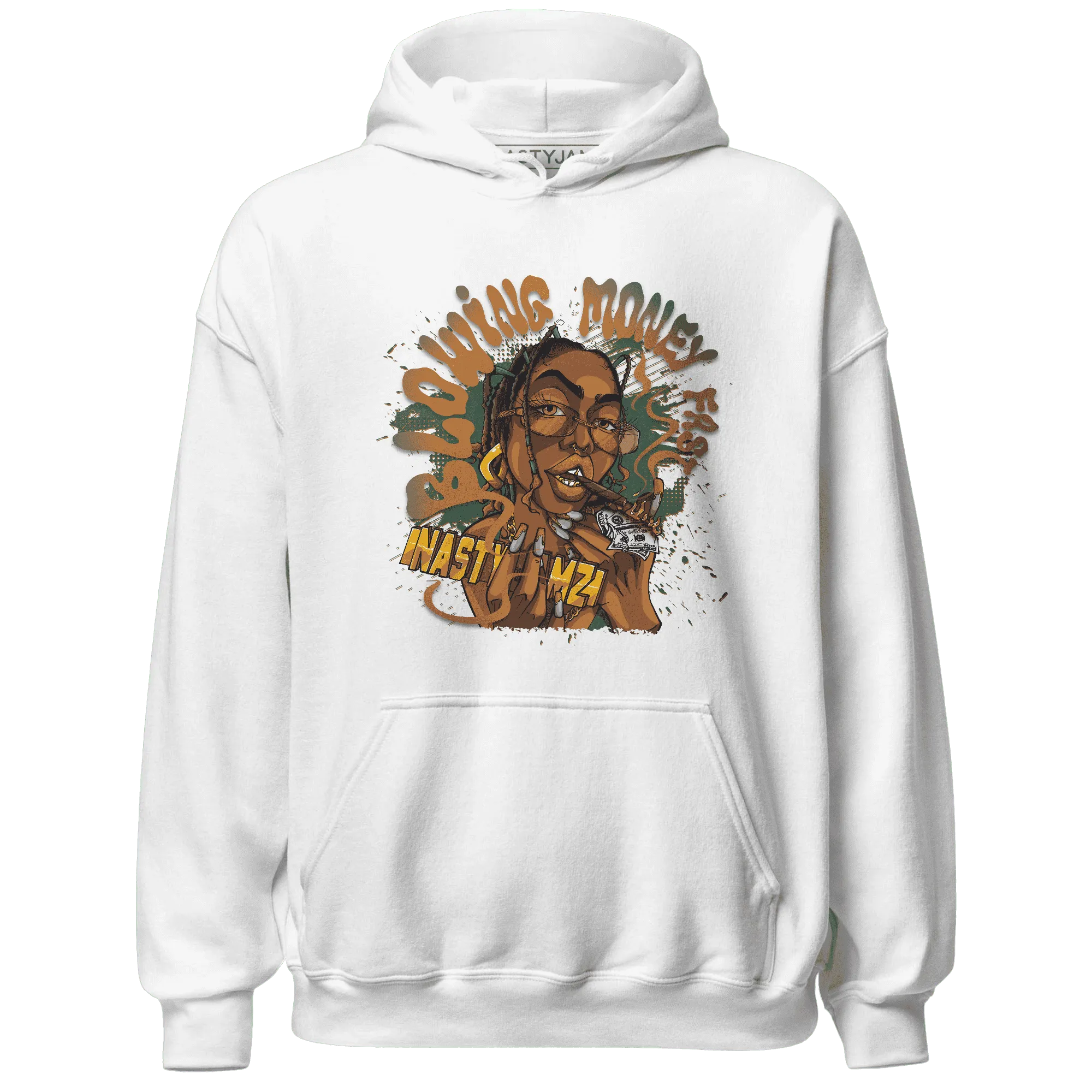 Dunk-Low-Ceramic-NastyJamz-Hoodie-Match-Blowing-Money-Fast-Girl