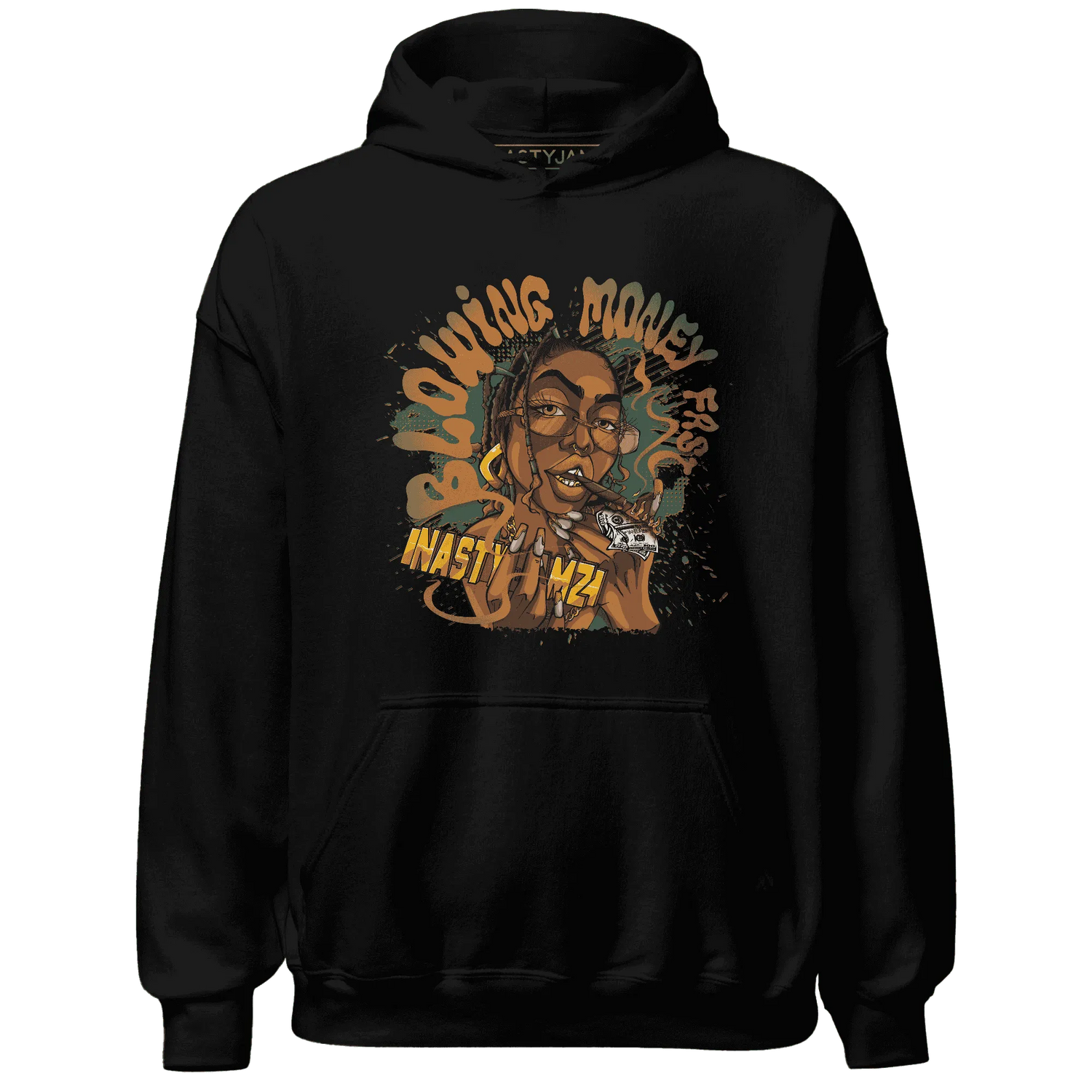 Dunk-Low-Ceramic-NastyJamz-Hoodie-Match-Blowing-Money-Fast-Girl