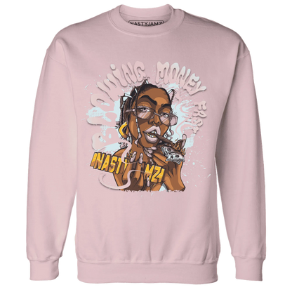 Dunk-Low-Glacier-Blue-Arctic-Orange-NastyJamz-Sweatshirt-Match-Blowing-Money-Fast-Girl