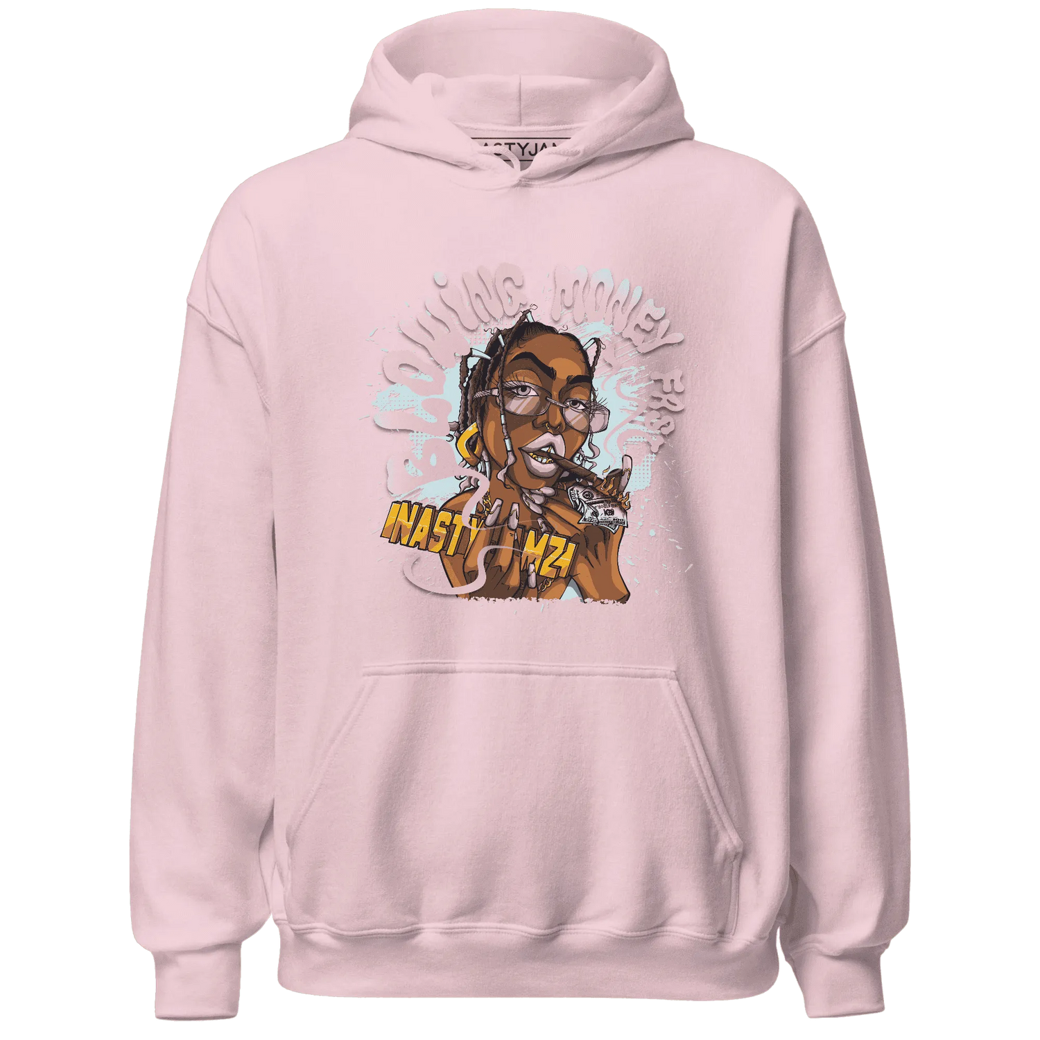 Dunk-Low-Glacier-Blue-Arctic-Orange-NastyJamz-Hoodie-Match-Blowing-Money-Fast-Girl