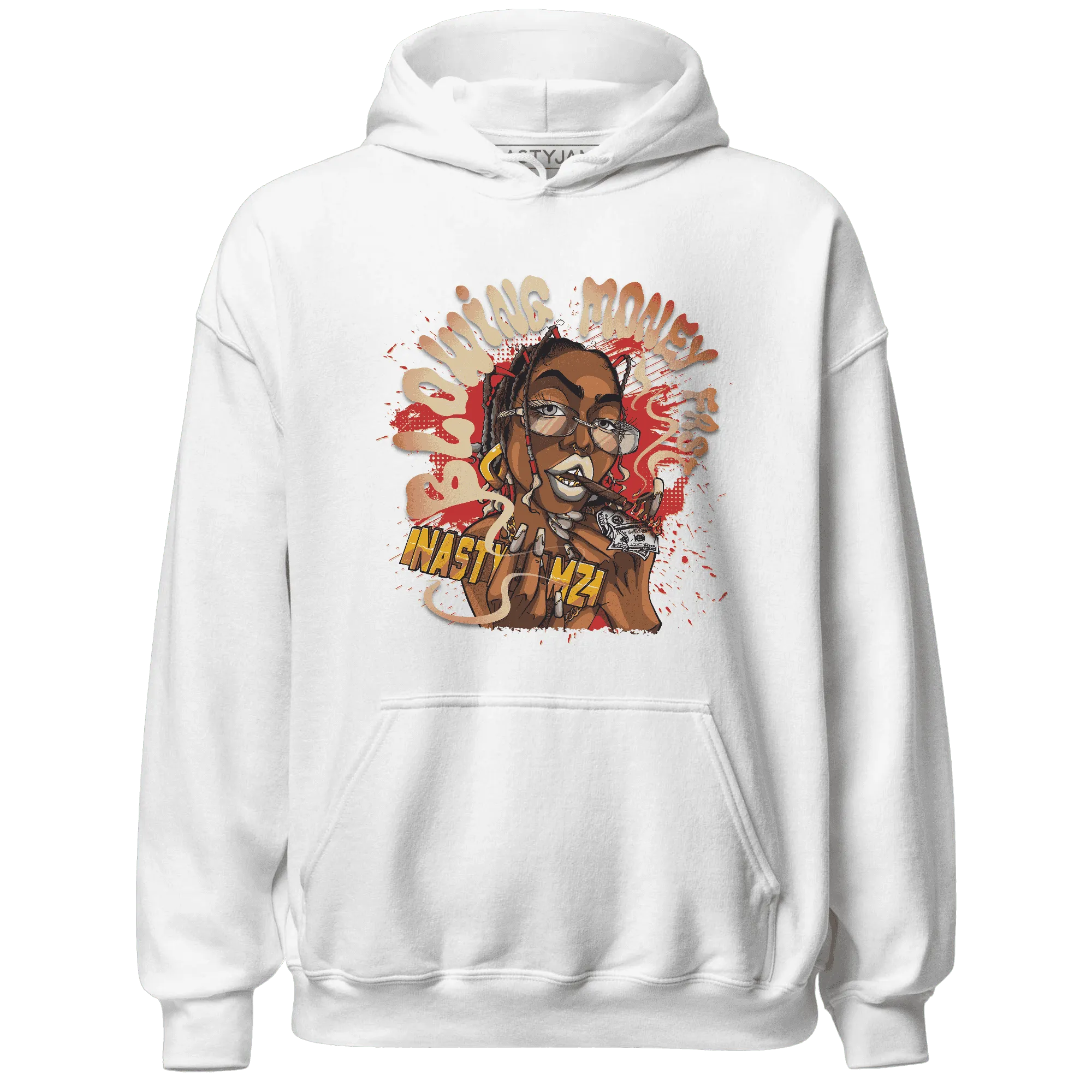 Dunk-Strawberry-Waffle-Pale-Vanilla-University-Red-Sail-Wheat-Low-Retro-NastyJamz-Hoodie-Match-Blowing-Money-Fast-Girl