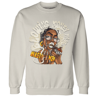 Gratitude 11s Sweatshirt Match Blowing Money Fast Girl - NastyJamz