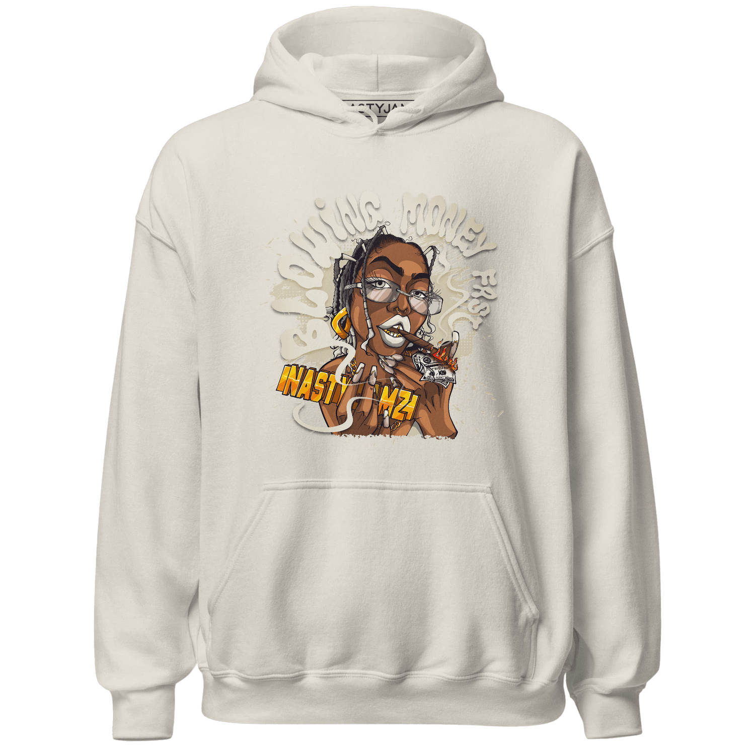 Gratitude 11s Hoodie Match Blowing Money Fast Girl - NastyJamz