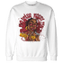 Cherry 12s Sweatshirt Match Blowing Money Fast Girl - NastyJamz