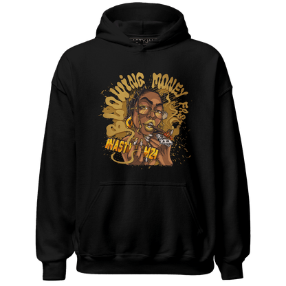 Wheat 13s Hoodie Match Blowing Money Fast Girl - NastyJamz