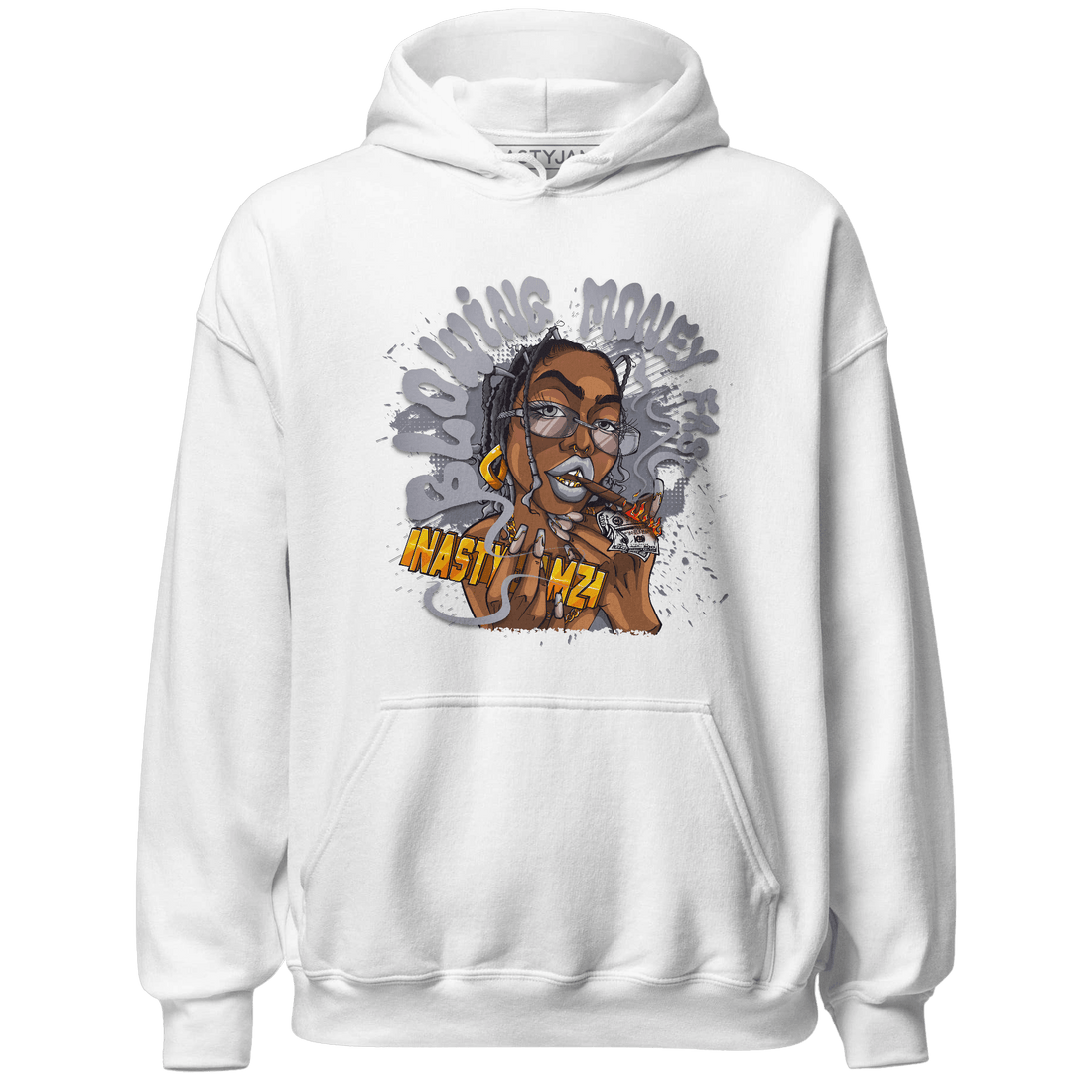 Stealth 14s Hoodie Match Blowing Money Fast Girl - NastyJamz