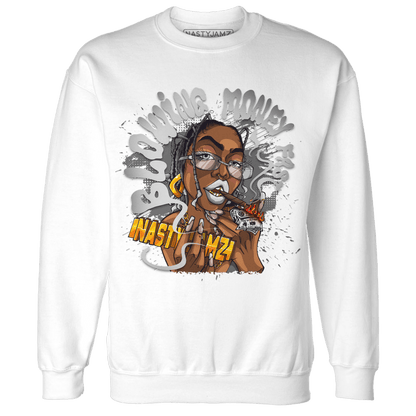 Retro High OG Black White 1s Sweatshirt Match Blowing Money Fast Girl - NastyJamz