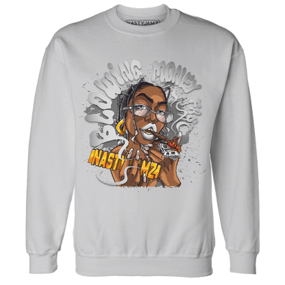 Retro High OG Black White 1s Sweatshirt Match Blowing Money Fast Girl - NastyJamz