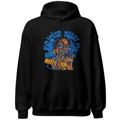 Royal Reimagined 1s Hoodie Match Blowing Money Fast Girl - NastyJamz