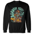 Green Glow 3s Sweatshirt Match Blowing Money Fast Girl - NastyJamz