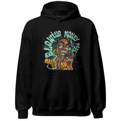 Green Glow 3s Hoodie Match Blowing Money Fast Girl - NastyJamz