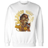 Sail 4s Sweatshirt Match Blowing Money Fast Girl - NastyJamz