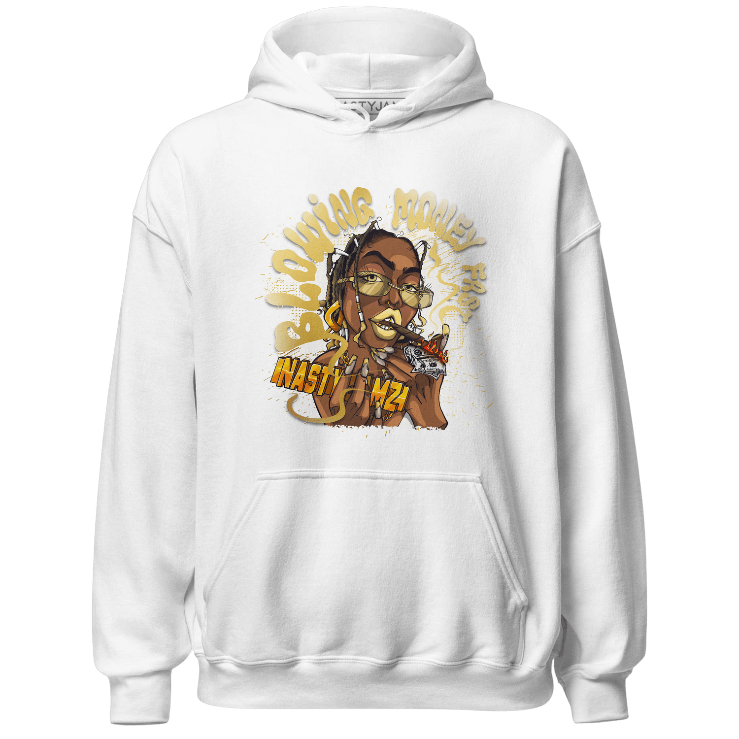 Sail 4s Hoodie Match Blowing Money Fast Girl - NastyJamz