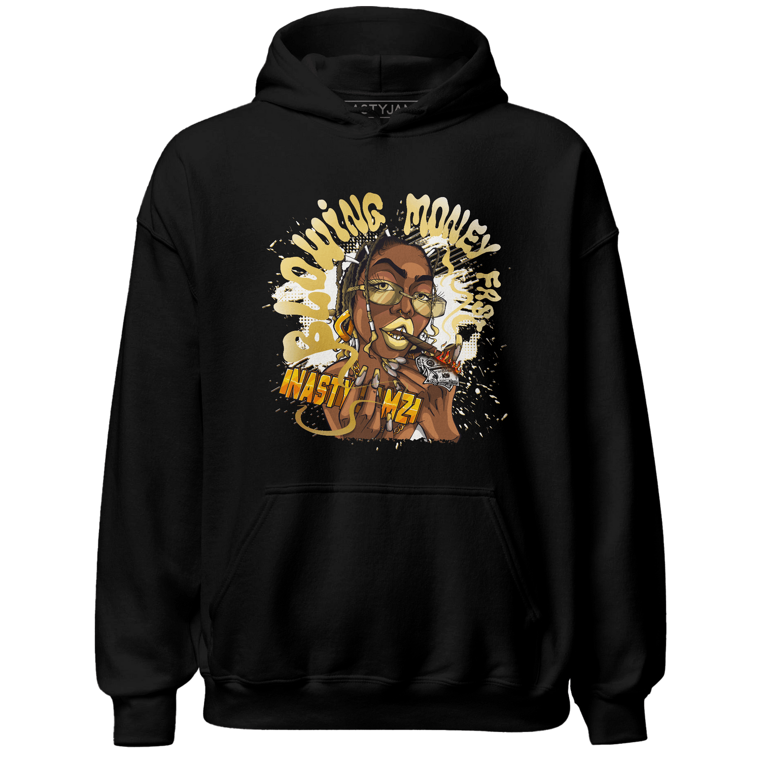 Sail 4s Hoodie Match Blowing Money Fast Girl - NastyJamz