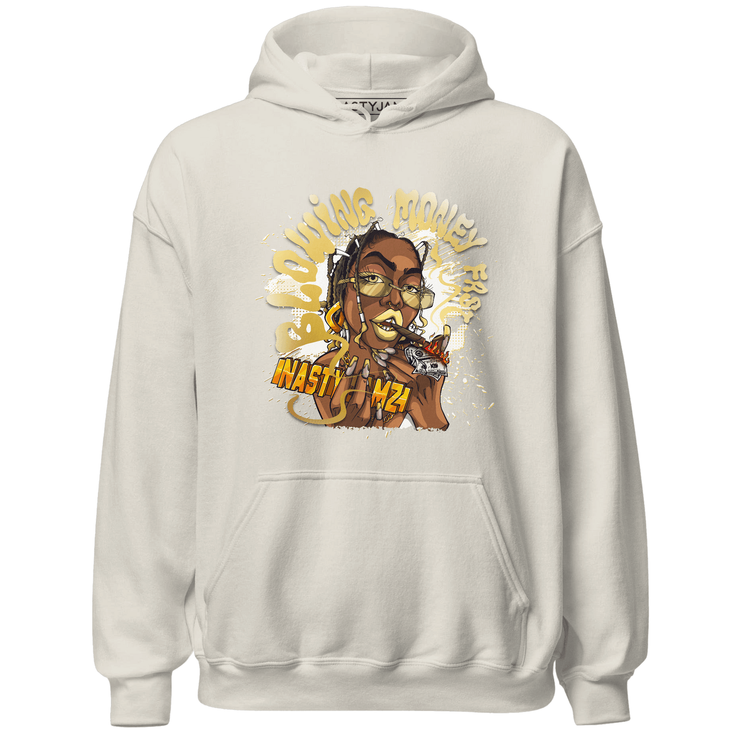 Sail 4s Hoodie Match Blowing Money Fast Girl - NastyJamz