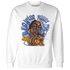 Midnight Navy 5s Sweatshirt Match Blowing Money Fast Girl - NastyJamz