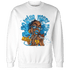Powder Blue 9s Sweatshirt Match Blowing Money Fast Girl - NastyJamz