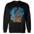 Powder Blue 9s Sweatshirt Match Blowing Money Fast Girl - NastyJamz