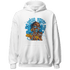 Powder Blue 9s Hoodie Match Blowing Money Fast Girl - NastyJamz