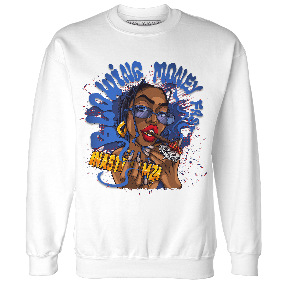 KB 4 Protro Philly Sweatshirt Match Blowing Money Fast Girl - NastyJamz