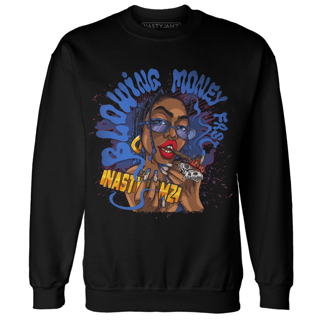 KB 4 Protro Philly Sweatshirt Match Blowing Money Fast Girl - NastyJamz