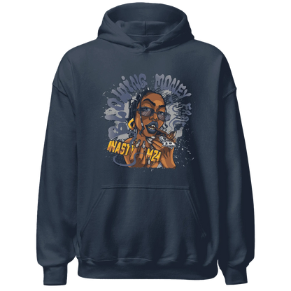 VaporMax-Plus-Midnight-Navy-White-Metallic-Silver-NastyJamz-Hoodie-Match-Blowing-Money-Fast-Girl