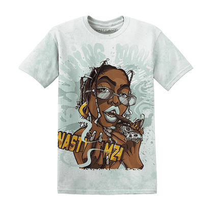 AF-1-Low-Jade-Ice-White-T-Shirt-Match-Blowing-Money-Fast-Girl-3D