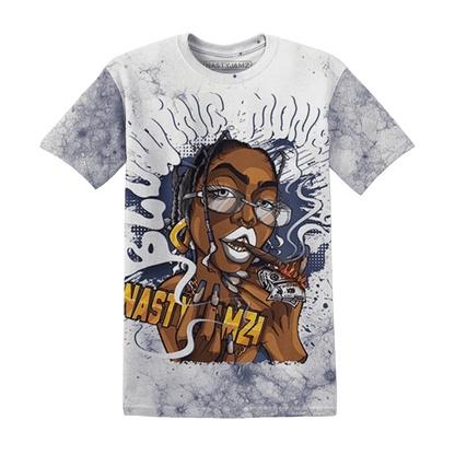 Low-Diffused-Blue-11s-T-Shirt-Match-Blowing-Money-Fast-Girl-3D