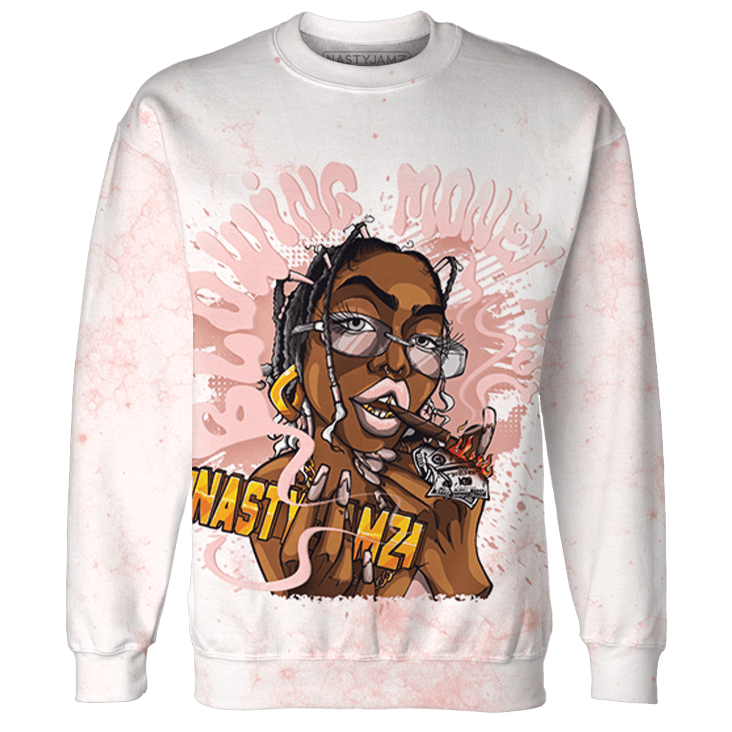 Low Legend Pink 11s Sweatshirt Match Blowing Money Fast Girl 3D All-Over Print - NastyJamz