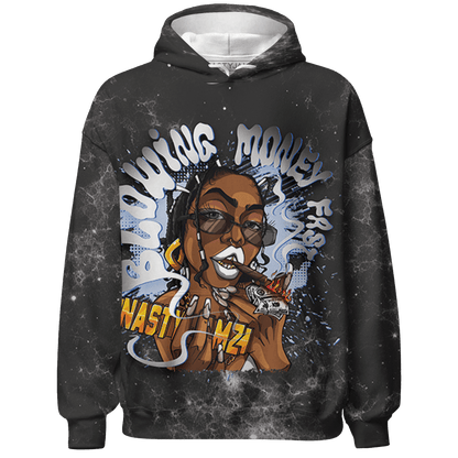 Low Space Jamz 11s Hoodie Match Blowing Money Fast Girl 3D All-Over Print - NastyJamz