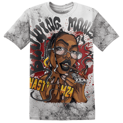 Retro Red Taxi 12s T Shirt Match Blowing Money Fast Girl 3D All-Over Print - NastyJamz